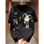Áo Thun Nam In Chữ Nice Cotton 100% Phông Rộng Thoáng Mát Phong Cách Streetwear Hè