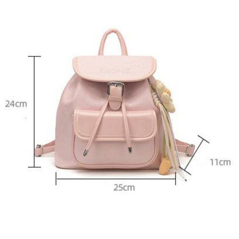 GC2 Ba lô hợp thời trang phong cách đại học dành cho nữ Túi đeo vai mới đa năng đơn giản Túi đi lại thông thường CG2
