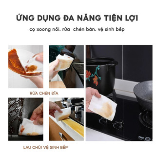 Thùng 10 Gói Khăn ướt Lau bếp đa năng 1 gói 80 miếng Siêu tiết kiệm, Lau cực sạch