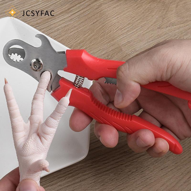 JCSYFAC Đuôi Ốc Cắt Có Dụng Cụ Mở Chai Kéo Ốc Chuyên Nghiệp Kìm Không Trượt Trường Kéo Ốc Hải Sản Dụng Cụ Mới