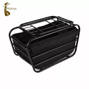 Giỏ xe đạp phía sau an toàn, thép chịu lực cao, tiện dụng cho đồ dùng và thú cưng