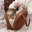 AqToCna Cao Cấp Mới Dung Tích Lớn PU Đôi Dây Kéo Túi Trang Điểm Di Động Retro Du Lịch Nhà Chống Thấm Nước Và Chống Mọc AqToCna