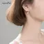 AqToCna 1 Đôi Bông Tai Zircon Tròn Đơn Giản Cho Nữ Cô Gái Đa Năng Ánh Sáng Cổ Điển Sang Trọng Bông Tai Trang Sức Phụ Kiện Quà Tặng AqToCna