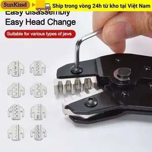 Kìm uốn SUNKISSD SN Hàm, 06WF 2549 03H SN-2546B 02C Kìm uốn hàm, Hợp kim 48B 58B Chiều rộng 4mm Thiết bị đầu cuối uốn hàm