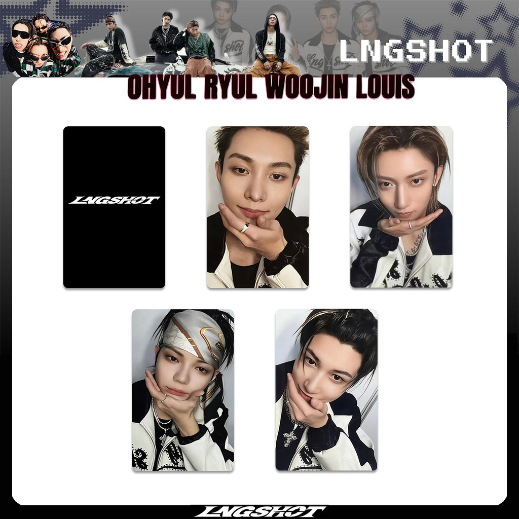 4 Ngày tập luyện LNGSHOT CALLERS Album Lomo Cards Photocards