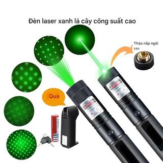 Bút laser xanh công suất cao, điều chỉnh tiêu cự, đèn pin laser mạnh mẽ, dùng để bán mô hình