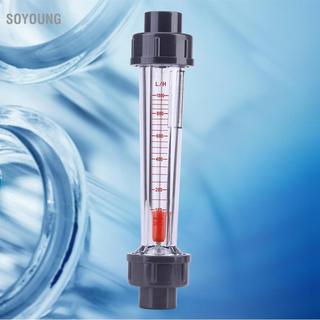 Soyoung Soyoung 100-1000L/H Chất Lỏng Nước Đồng Hồ Ống Nhựa Loại Rotameter Tức Thời LZS 15 Phao Đôi Ren Nữ Cổng Kết Nối Cho DN