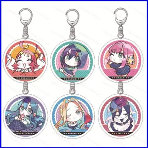 SQ3 100 Bạn Gái Thật Sự Yêu Bạn Anime Móc Khóa Móc Khóa Hoạt Hình Túi Mặt Dây Chuyền Rentarou Inda Karane Móc Chìa Khóa