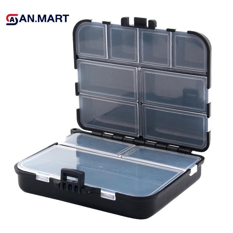 AN.MART Hộp mini bảo quản đồ câu: mồi, lưỡi, muỗng, phụ kiện