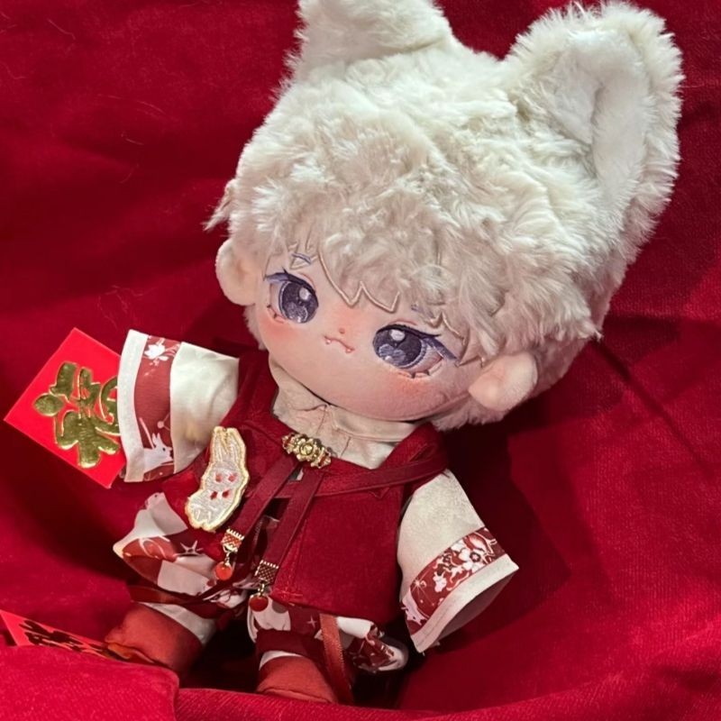 20cm Cotton Búp Bê Quần Áo Hanfu Cổ Phong Cách Trung Hoa Phù Hợp Với Búp Bê Thay Thế Quần Áo Phong Cách Trung Hoa Thỏ Huajian Không Có Thuộc Tính 5.4
