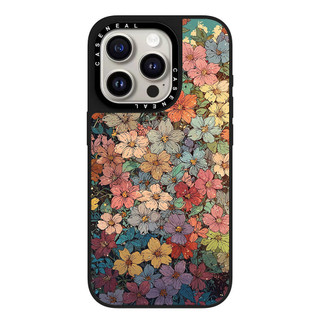 Ốp điện thoại gương chất lượng cao CASENEAL Vintage Daisy Thích hợp cho iPhone 17ProMax 17pro 17 air 16promax 16 15promax 15 14promax 13 13promax Ốp lưng cứng chống rơi thời trang