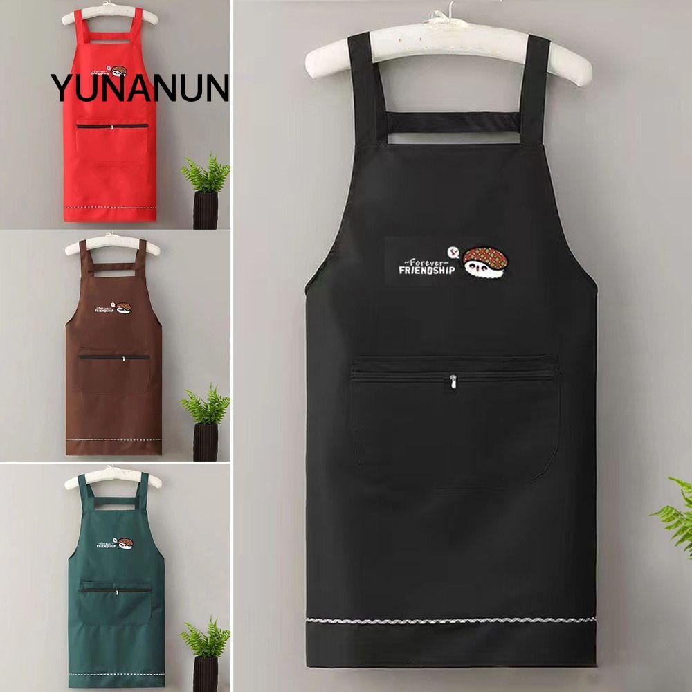 Tạp dề nhà bếp YUNAUN, Tạp dề Barista chống thấm nước gia đình, Nhà hàng đồng phục nhà hàng chống mài mòn gia đình cà phê