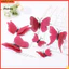 Linh hồn| Có Thể Tháo Rời Dán Tường Dính Mạnh Decal Dán Tường 6 Chiếc 3d Lấp Lánh Bướm Dán Tường Hai Lớp Tự Dính Có Thể Tái Sử Dụng Đề Can Cho Trẻ Em Phòng Ngủ Trang Trí Nhà