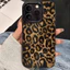 Ốp Lưng IPhone 17 13 16 11 15 12 14ProMax 7 8 16 14 13 Plus XR X XS Max Bìa Bóng Mịn Họa Tiết Da Báo Thời Trang