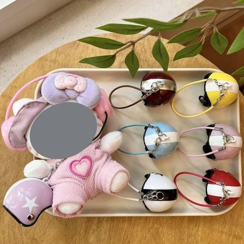 Mũ bảo hiểm cho bé Satchel nhỏ Giá trị cao Dopamine Búp bê sang trọng Phụ kiện búp bê thời trang
