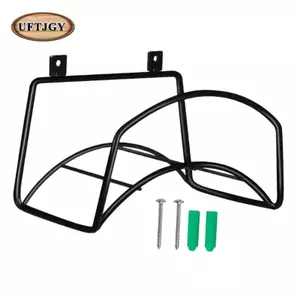 Dụng cụ sắp xếp giá đỡ vòi trong vườn, Phụ kiện treo tường, Giá đỡ cuộn ống nước đa năng, Kệ để sử dụng trong công viên, gia đình và ngoài trời
