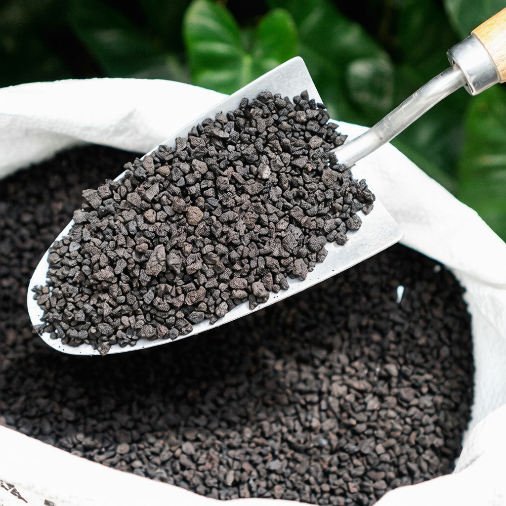 1kg Đá nham thạch đen Lava 3-5mm Giữ Dinh Dưỡng Thoát Nước Tốt - Dùng Trồng Sen Đá, Bonsai, Lọc Hồ Cá