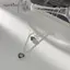 AqToCna Mới Acrylic Pha Lê Nelace Cho Nữ Hai Lớp Trái Tim Mặt Dây Chuyền Nelace Tiệc Cưới Trang Sức Quà Tặng AqToCna