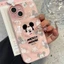 Ốp Lưng Mickey Dễ Thương 3D Thời Trang Cho OPPO A1K A93 F17 Pro A74 A95 F19 A60 A58 A57 A77 A57S A77S A54 A53 A33 2020 Vỏ Kẹo Chống Sốc Mềm