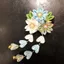 Kẹp tóc hoa PYCOU Sakura, Kẹp tóc tua rua hoa phong cách cổ xưa thủ công, Phụ kiện tóc Chất liệu vải Thiết kế hoa Tua rua ngọt ngào Mũ nón Kimono Nhật Bản dành cho nữ
