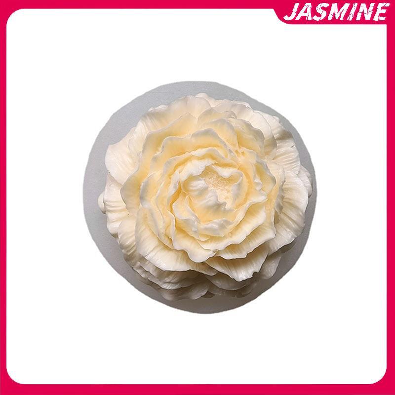 JASMINE Khuôn Bánh Silicon Sô Cô La Xà Phòng Dụng Cụ Làm Nến Khuôn Dập Nổi Hoa Nở Hương Liệu Kẹo Handmade Trang Trí Đám Cưới JASMINE