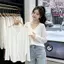 Mùa Hè Trắng Mỏng Phong Cách Chống Nắng Dệt Kim Nhỏ Cardigan Phong Cách Lười Retro Rời Giữa Chiều Dài Áo Khoác Thoáng Khí Thoáng Khí Mỏng Hơn