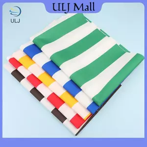 ULJ 420D Thời Trang Sọc In Vải Oxford Vải Chống Thấm Nước Tán Lều Ô Vải PU Phủ 50x150cm / Tấm Che Nắng PC.