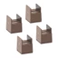 POP 4 Không Trượt Chân Nhựa Mở Rộng 30 Đến 50Mm Có Thể Điều Chỉnh Chiều Cao Hỗ Trợ Đế Chống Thấm Nước Cho Bàn Ghế Cabine