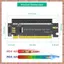 PCI-E 5.0 16X sang X16 Thẻ chuyển đổi 180 độ Thẻ nâng PCIE với đầu nối PWR ATX 6Pin (R F C V)