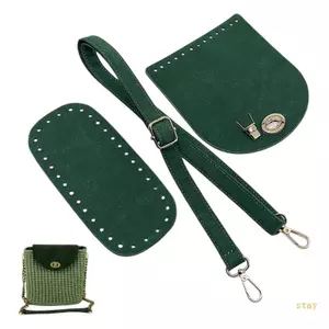 Stay Handmade Túi Phụ Kiện Bộ Da PU Đáy Dây Đeo Vai Có Thể Điều Chỉnh