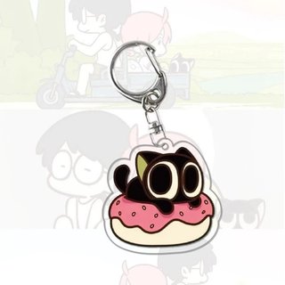Anime Phim Truyền Thuyết Của Hei Luo Xiaohei Cosplay Móc Khóa Kawaii Acrylic Mặt Dây Chuyền Móc Khóa Móc