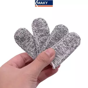 MAKY - Bộ 10 Cốt Bảo Vệ Ngón Tay Chống Cắt Cho DIY và Công Việc