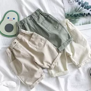 Bé Trai Bé Gái Trẻ Em Quần Short Cotton Nguyên Chất Mặc Ngoài Mùa Hè Mỏng Năm Điểm Quần Mùa Hè Cho Bé Phong Cách Hàn Quốc Quần Áo Thời Trang