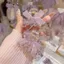 Cặp kẹp tóc handmade pha lê sang trọng, lưới nơ đẹp mắt, phù hợp với style cổ tích