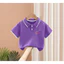 Áo sơ mi Polo trẻ em Animal Friends In hình áo sơ mi ngắn tay cơ bản cho trẻ em Trường học hàng ngày