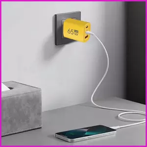 Cho ACC Tường Khối Sạc 60W USB Sạc Tường Bộ Chuyển Đổi Điện Thoại Sạc Nhanh Type-C Cắm Tường Nhỏ Gọn Sạc lyuvn