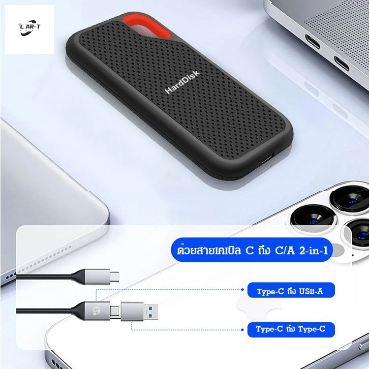 SSD di động 6TB - Ổ cứng thể rắn bên ngoài nhẹ tốc độ cao