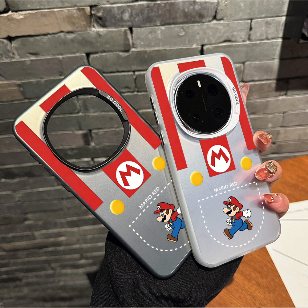 Vỏ điện thoại cứng siêu Mario cho Honor 8/7/6 Pro, GT Pro, Win RT, X60/X9D/X9C, 300/400; chống sốc, mặt lưng nhám