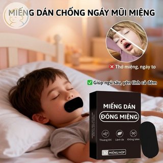 Chống Ngáy Mũi Dải Thoáng Khí Hỗ Trợ Ngủ Mũi Miệng Băng 30 Chiếc Ngủ Đêm Thoải Mái