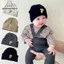 Nhíp Thu Đông Bé Hatfortable Màu Trơn Mũ Chữ Dễ Thương Mũ Cotton Sơ Sinh 6 Tháng Đến 4 Tuổi Trẻ Sơ Sinh Bonnet VN