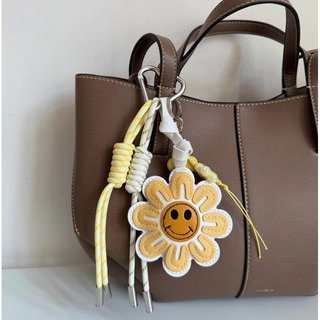 Túi Xách & Balô Da PU Charm Daisy Dễ Thương - Quà Tặng Sang Trọng