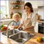 Bồn Rửa Nhà Bếp Thoát Nước Lọc 6 Mảnh Chống Tắc Tóc Catcher Giỏ Bếp Thoát Nước Lọc Cho Gia Đình Rv Chất Thải mueadsyvn