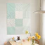 tranh vải treo tường decor phòng ngủ phong cách hàn quốc thảm treo tường trang trí ký túc xá phông nền chụp ảnh vải nhung