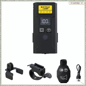 Đèn trước xe đạp Type-C có còi và cảm biến ánh sáng - An toàn cho người đi xe đạp
