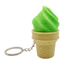 < Pluscloth > Móc khóa hình nón kem in 3d Giảm căng thẳng Đồ chơi Fidget Túi đựng chìa khóa giác quan Charm cho ví ba lô – Quà tặng phụ kiện bàn làm việc dễ thương cho trẻ em Người lớn Nón kem đến
