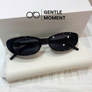 Kính râm mắt mèo oval chống tia UV GENTLE MOMENT kính mát thời trang nam nữ phong cách sang trọng GMT228