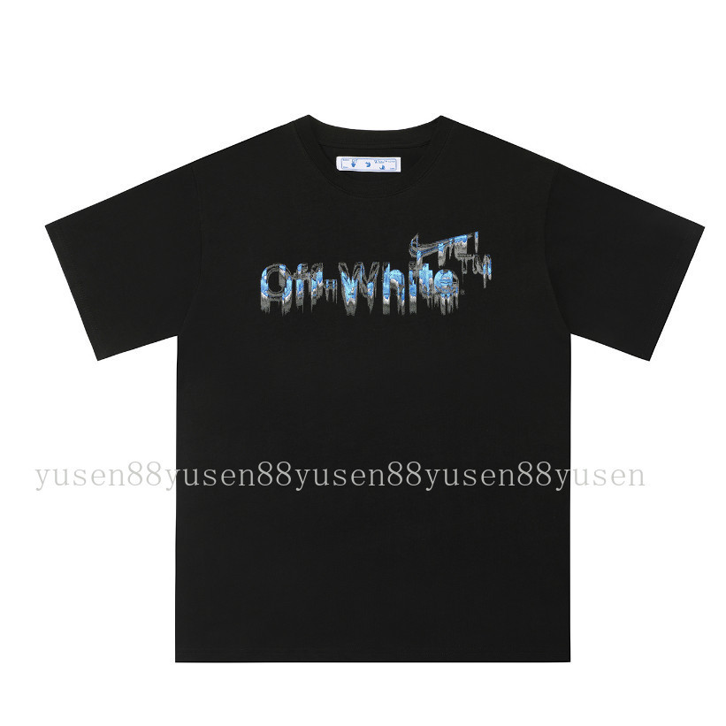 Chất Lượng Cao Sẵn Sàng Chất Lượng Cao Hàng Đầu Phong Cách Mới Rời In Hình Cotton Nguyên Chất Áo Thun Cổ Tròn Tay Ngắn