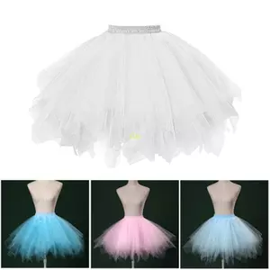 Flgo Nữ Tutus Váy Co Giãn Cao Cấp Eo Vải Tuyn Váy Lớp Tulle Tutus Váy