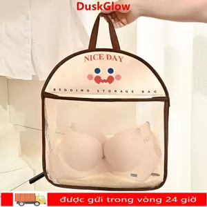 Túi lưới treo nhà bếp DUSKGLOW, tất đồ lót Túi đựng đồ lưu trữ Túi lưới lưu trữ, Túi đựng rau củ dung tích lớn có thể tái sử dụng