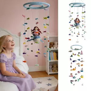 Windchimes Ngoài Trời Thiết Kế Cá Trang Trí Quyến Rũ Cá Chuông Gió Cho Sân Bãi Cỏ Thiền Nhà Vườn jiwvn